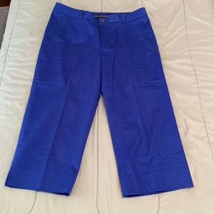 Dark blue capris